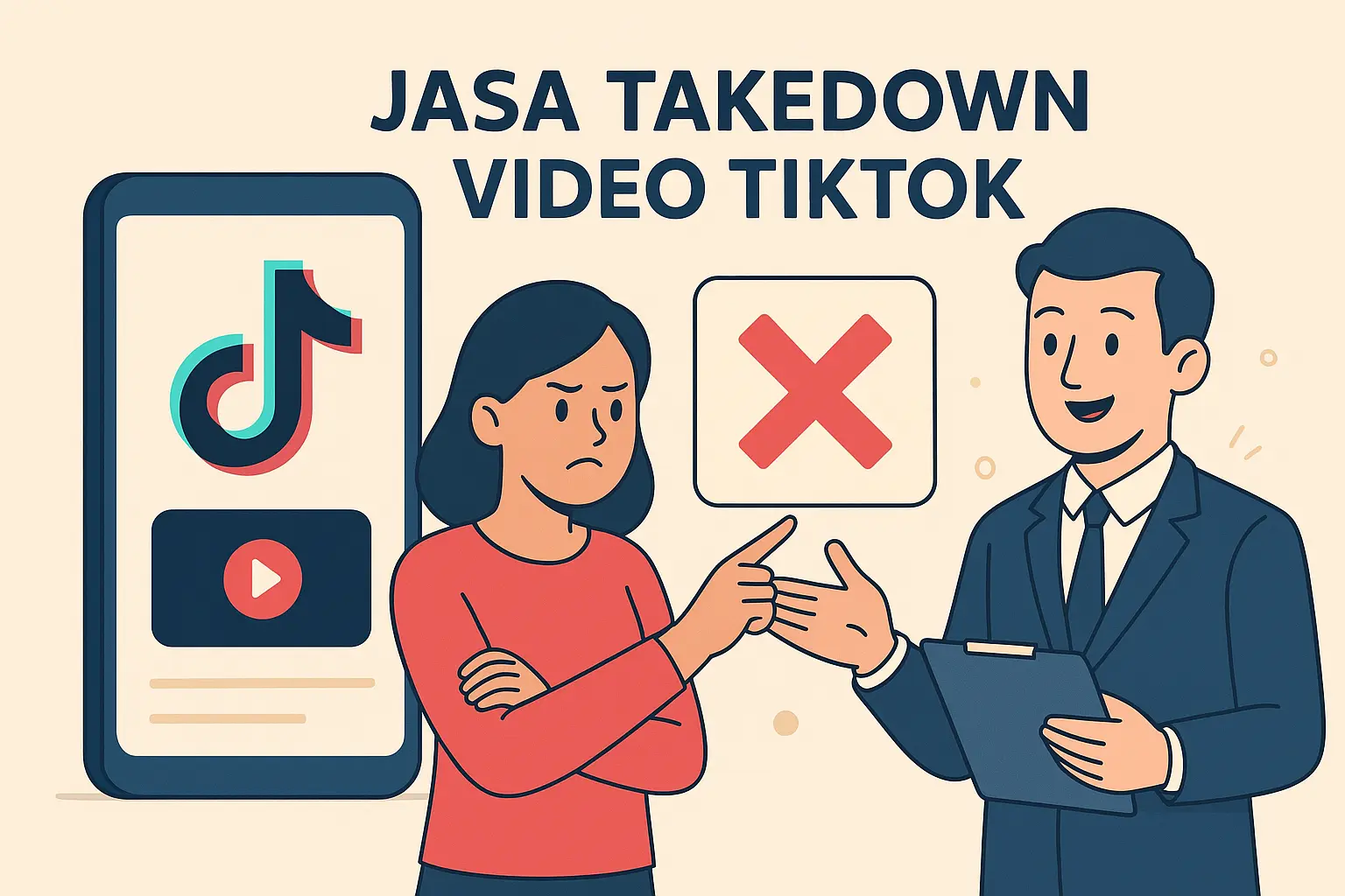 Read more about the article Jasa Takedown Video TikTok: Solusi Lindungi Reputasi dan Privasi Anda