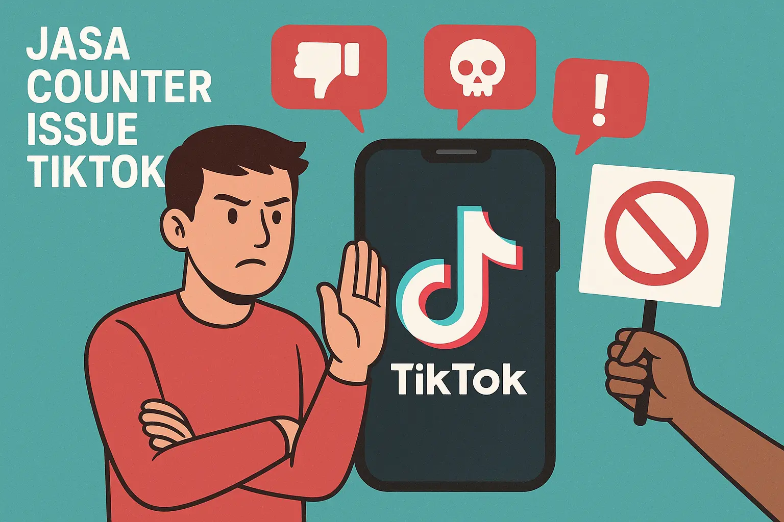 Read more about the article Jasa Counter Issue TikTok: Solusi Cerdas Atasi Isu Negatif di Platform Viral