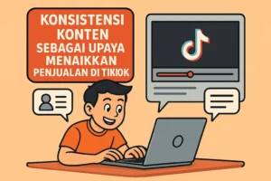 Read more about the article Konsistensi Konten Sebagai Upaya Menaikkan Penjualan di Tiktok