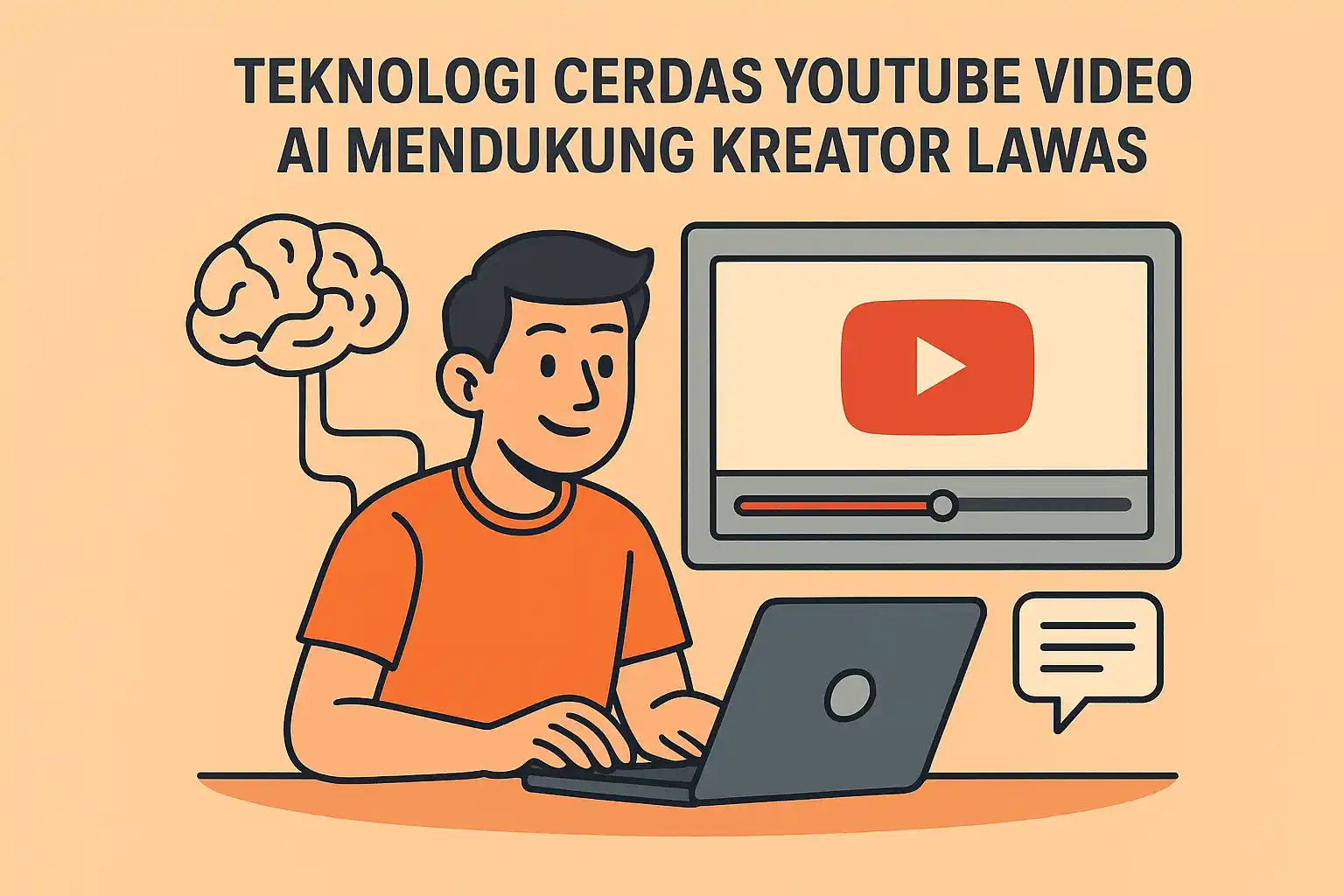Read more about the article Teknologi Cerdas Youtube Video AI Mendukung Kreator Lawas