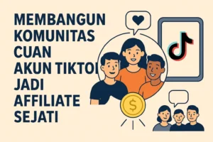 Read more about the article Membangun Komunitas Cuan Akun Tiktok Jadi Affiliate Sejati
