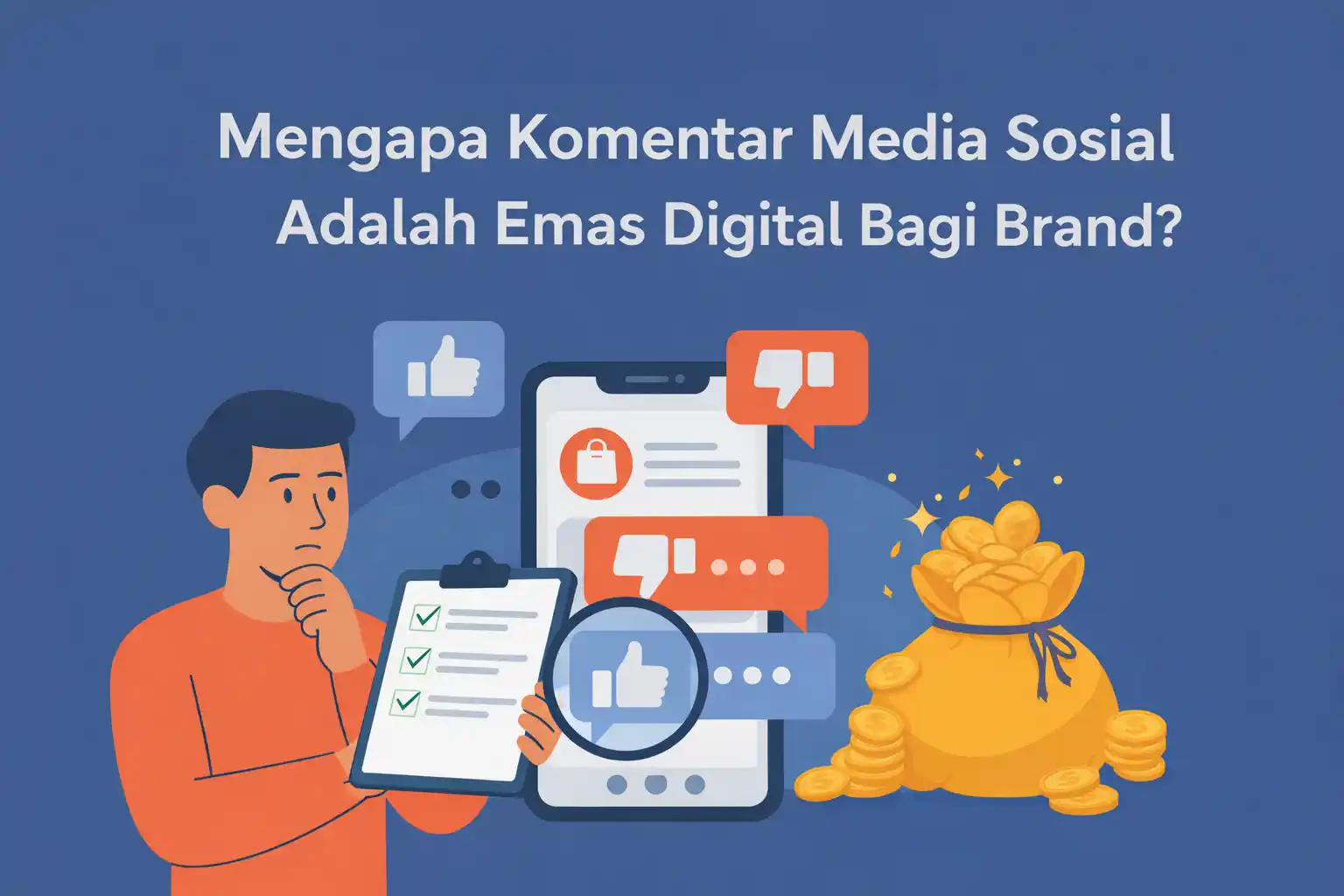 Read more about the article Mengapa Komentar Media Sosial Adalah Emas Digital Bagi Brand?