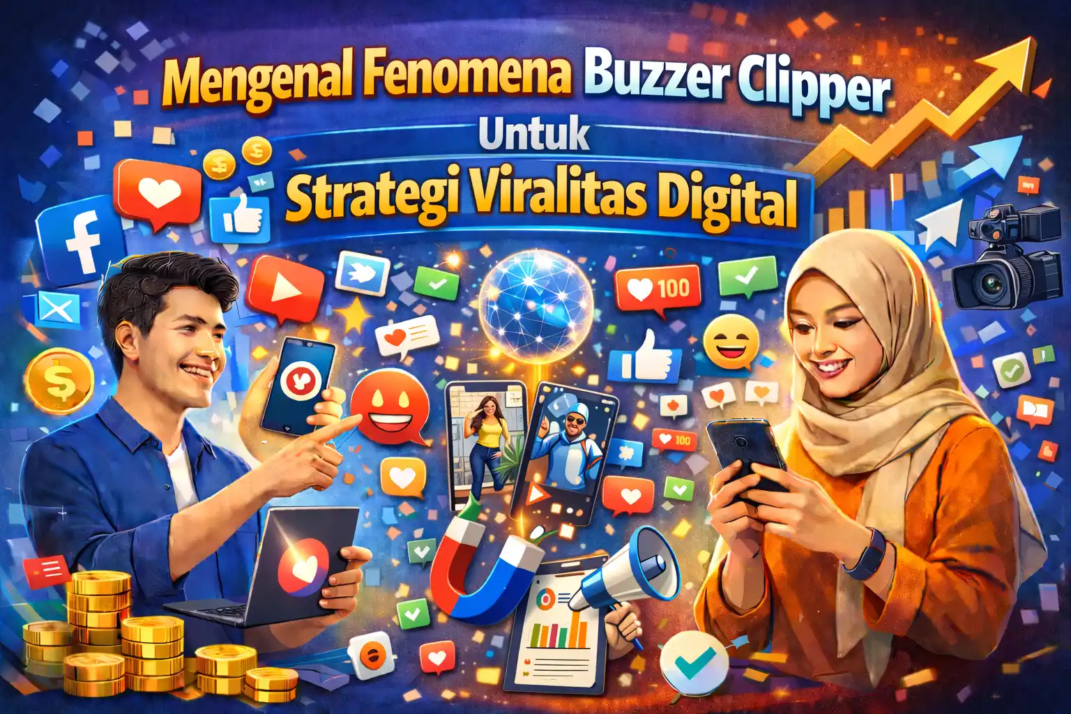 Read more about the article Mengenal Fenomena Buzzer Clipper Untuk Strategi Viralitas Digital